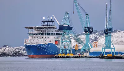 NKT Victoria at Ulstein Verft, photo by Vikebladet Vestposten/Ole-Ottar Høgstavoll.