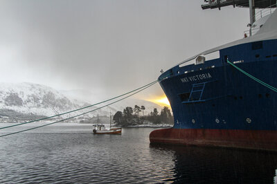 NKT Victoria ved Ulstein Verft foto Ulstein Group IMG 1308