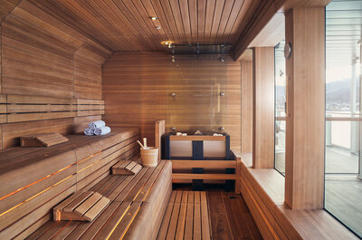 Tropical sauna.