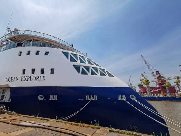 The ‘Ocean Explorer’ ready to go exploring