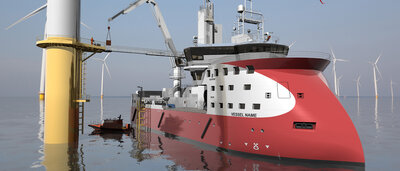 ULSTEIN SX210 Offshore Wind Turbine Operations