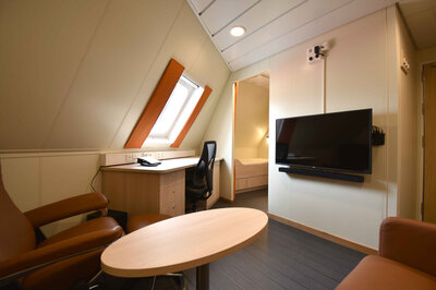 Comfortable cabins. Photo: Rovde Møbel & Design