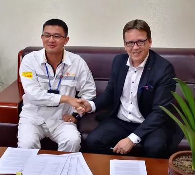 Frank Zheng Vice General Manager of China Merchants Heavy Industry Jiangsu Co