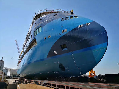 Ocean Victory bow part.