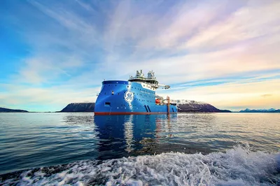 BS Offshore's Service Operation Vessel 'WINDEA JULES VERNE', designed and built by Ulstein.