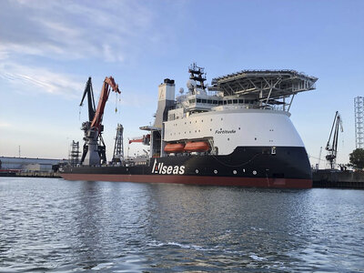 The multipurpose offshore construction vessel Fortitude.