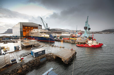 First glimpse of open air. Photo: Per Eide Studio.