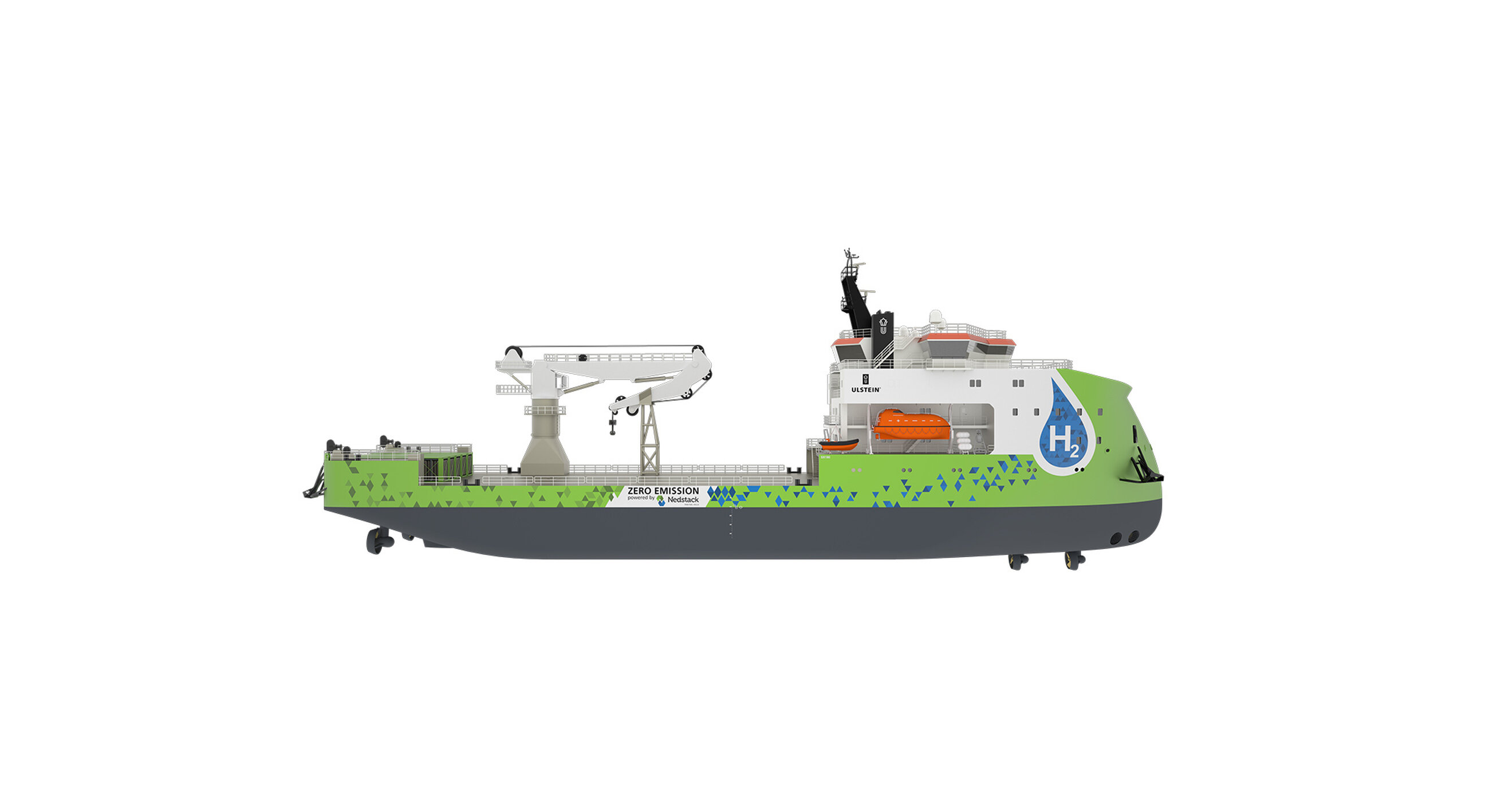 ZeroEmission operations in offshore construction market Ulstein