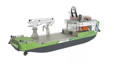 Featuring the X BOW the SX190 is the first hydrogen vessel by Ulstein