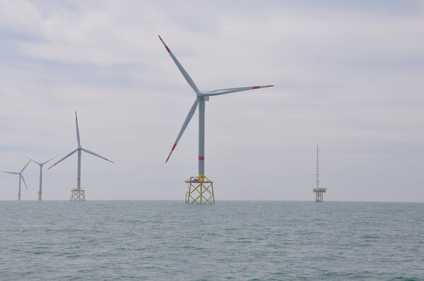 Offshore Wind Farm, photo by Christian Brozinski.
