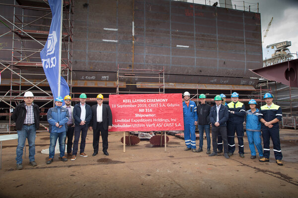 Keel Laying 'National Geographic Resolution'.