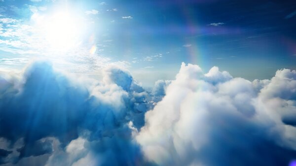 Cloud Blue Box
