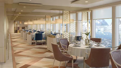 Interior on the National Geographic Endurance.