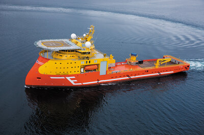 Viking Poseidon, an offshore construction vessel of the SX121 design from Ulstein.