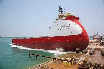 Launch of PX121 for Britoil in Batam, Indonesia.