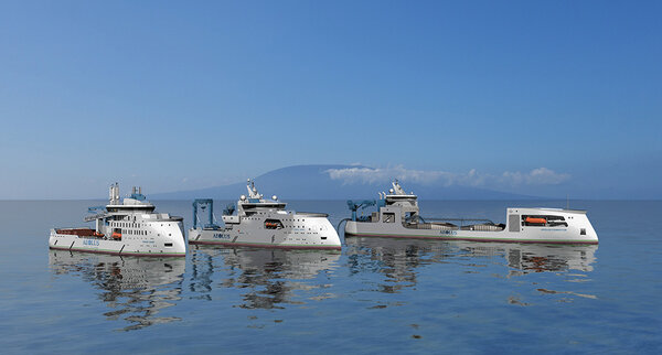 Aeolus’ envisioned service fleet for offshore wind.