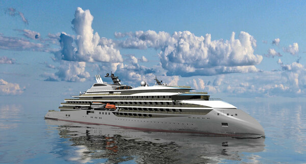 The CX111 design for an Ulstein Expedition Cruise Ship.