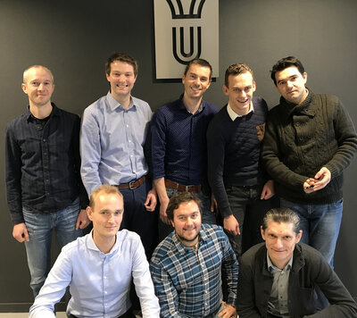 The Ulstein design team for the HX104 heavy lift crane vessel for Jumbo.