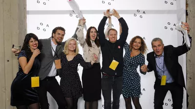 DOGA Award winners, Jonas Wenström at Ulstein Power & Control to the far right.