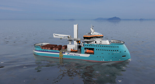 Ulstein Verft will be constructing the SX195 designed vessel for Acta Marine for delivery 2018.