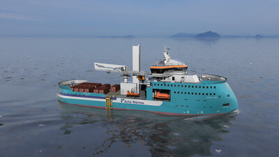 Ulstein Verft will be constructing the SX195 designed vessel for Acta Marine for delivery 2018.