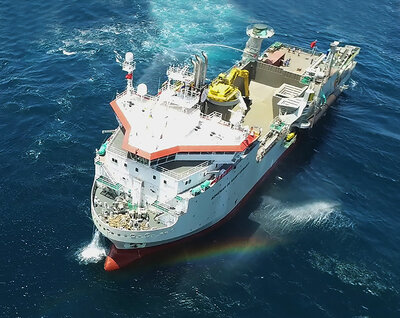 Adhémar de Saint-Venant is a multipurpose vessel for trenching and offshore support as well as for subsea rock installation.