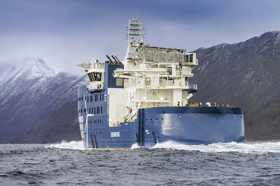 The X-STERN aft hull on the Windea Leibniz, photo Per Eide Studio.