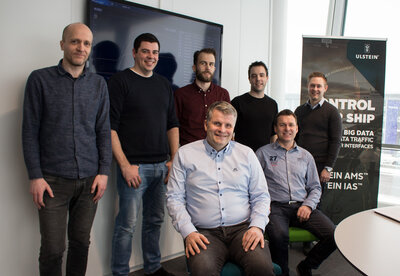 Representatives from our automation department located in Ålesund, developing the new ULSTEIN X-CONNECT platform; (from left) Jørn Ståle Vang, Ronny Hamre, Martin Maråk, Sindre Flo Myskja, Espen Skjong, Rune Volden (in front) and Gunnar Gjersdal.