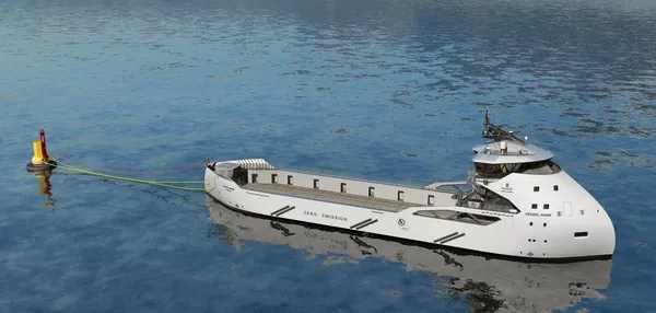 Aft charging in the Ulstein full electric PSV