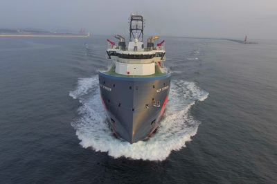 The ALP Striker performed an impressive and most satisfactorily Bollard Pull Test.