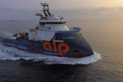 The ALP Striker has been delivered to ALP Maritime Services.