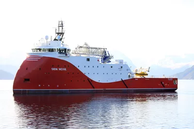 Siem Moxie (Seaway Moxie) is the first purpose-built SOV vessel for the offshore wind industry.