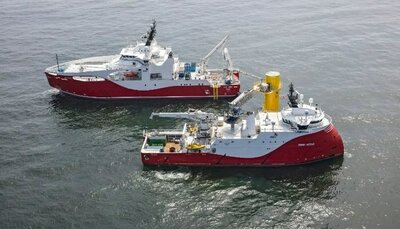 The Siem Duo completed work on the Nordsee One Offshore Wind Farm three weeks ahead of schedule.