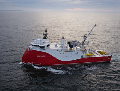 The SOV Siem Moxie (now Seaway Moxie), photo by Scott Garriott at MacGregor.