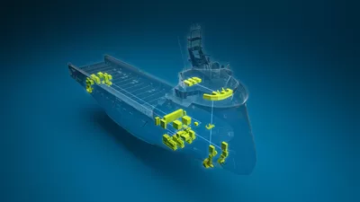 The automation system is the brain in any futuristic ship. Our new system based on ULSTEIN X-CONNECT enables autonomous systems.