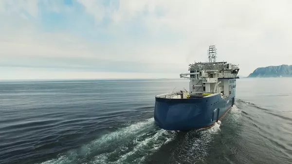 The first X-STERN vessel from ULSTEIN. (Photo: SjimpHansen Media)