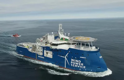 The first SOV vessel from Ulstein Verft commenced sea trial on 7 June 2016. (Photo: SjimpHansen Media)