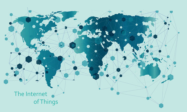 The Internet of Things map