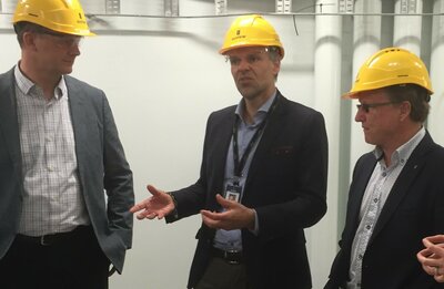Tore Ulstein updating minister on offshore wind innovations