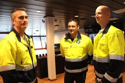 Island Offshore project managers.