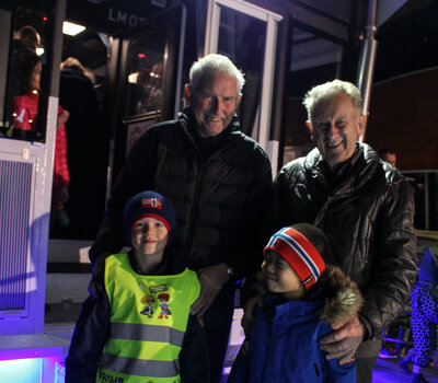 Former Ulstein employees and colleagues of Idar Ulstein proud to see the modern SAR carrying Idar's name.