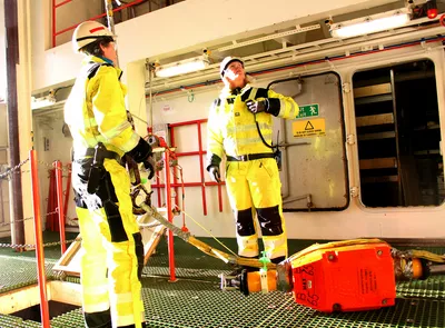 Retrieval of the transponder.