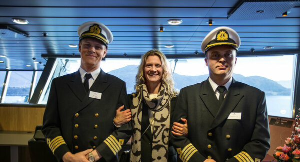 GC-Rieber-CEO-Irene-Basili-with-captains-photo-Marius-Beck-Dahle