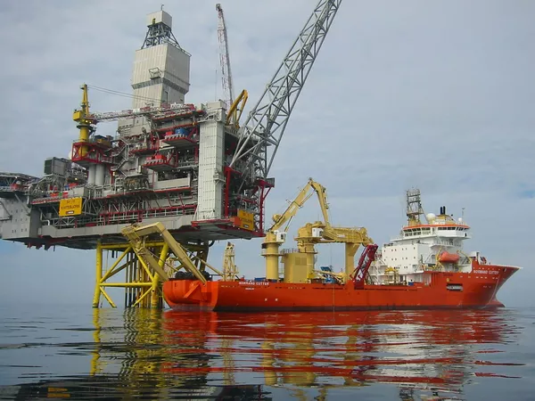 The converted Normand Cutter at work