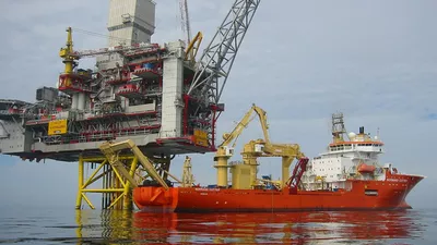 The converted Normand Cutter at work
