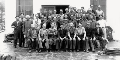 Ulstein mek verksted 1948 work force