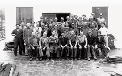 Ulstein mek verksted 1948 work force