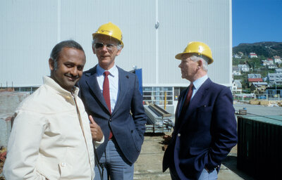 An Indian contact together with Kolbein Ole Ulstein and Magnulf Ulstein