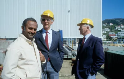 An Indian contact together with Kolbein Ole Ulstein and Magnulf Ulstein