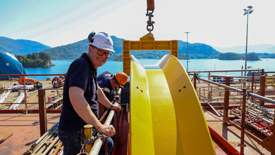 Installinglaywheelonthe Nexans Electra ULS 03235 20250723 IMG 5302